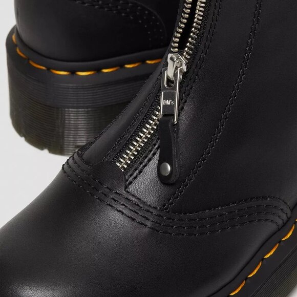 Dr Martens Jetta Sendal Leather Boots Black Men Size 10 US NEW RARE - Picture 11 of 16